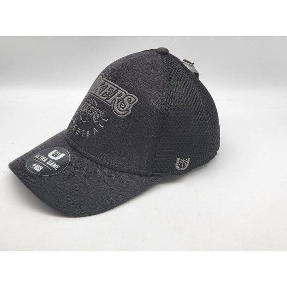 NBA Ultra Game Reflective Low Profile Hat Los Angeles Lakers‎ Hat One Size Fits - Picture 2 of 8